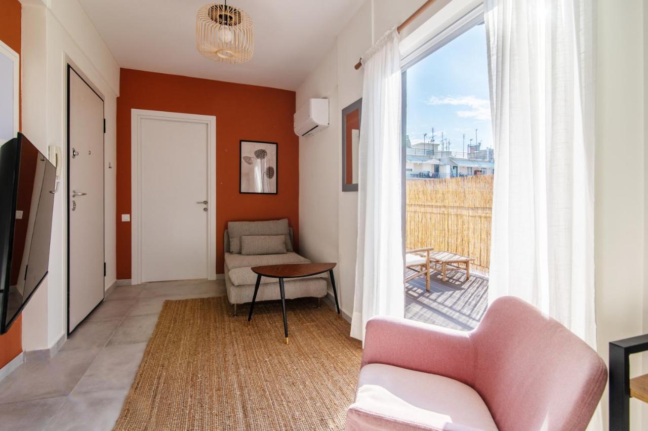 Cosy & Stylish 1-Bedroom Apartment In The Centre أثينا المظهر الخارجي الصورة